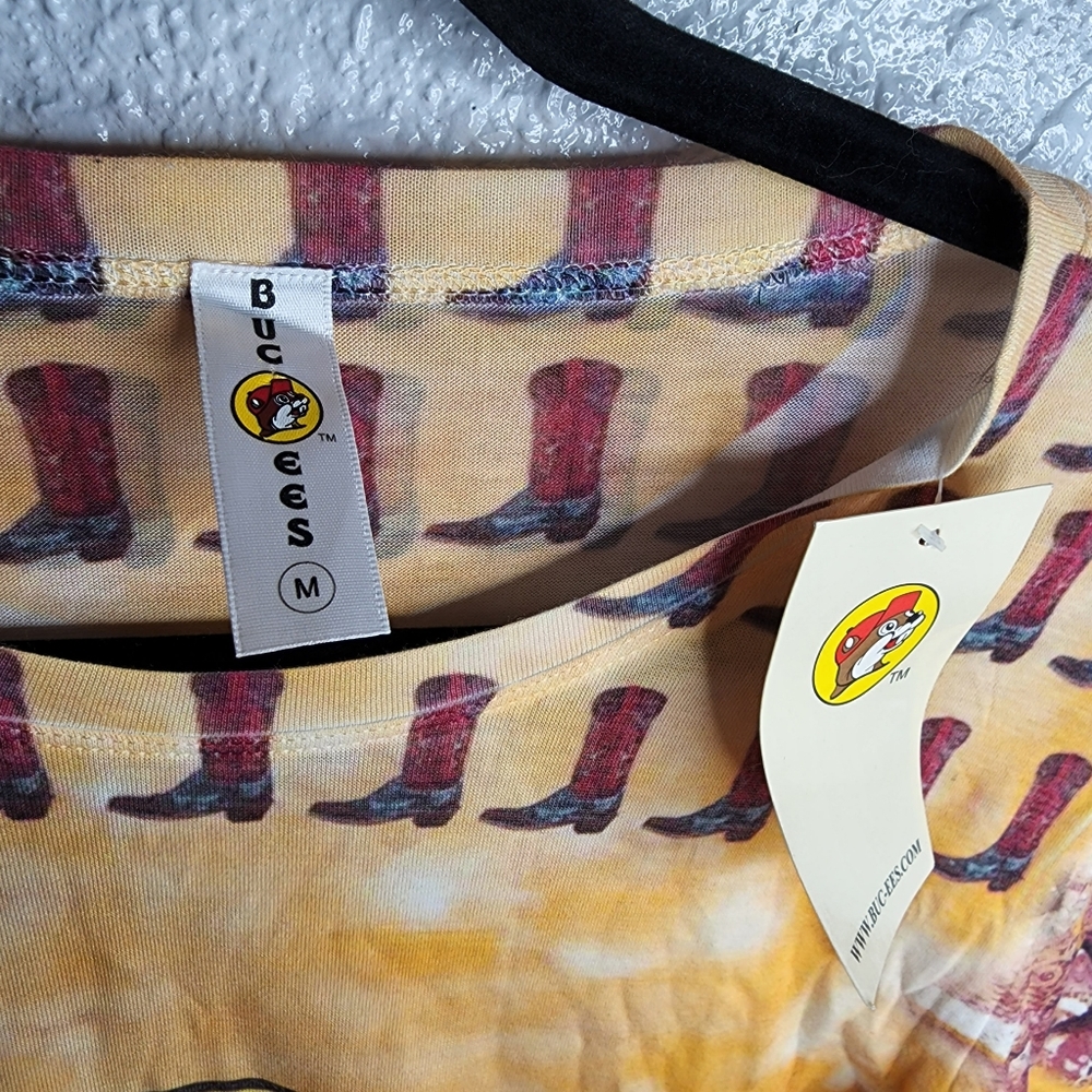 Buc-ee's M Texas Alamo Shirt Medium Ladies Women - Picture 3 of 6